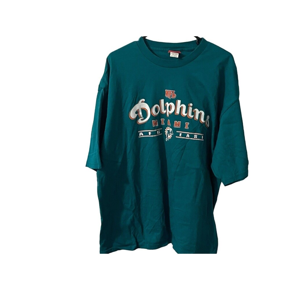 NFL Miami Dolphins T-Shirt Tial Football Size 2XL